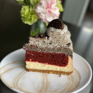 9" Red Velvet Oreo Cheesecake