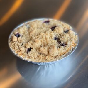 Blueberry Crumble Pie